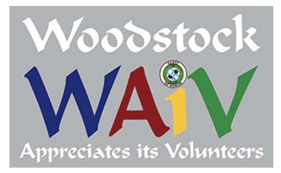 WOODSTOCK APPRECIATES ITS VOLUNTEERS